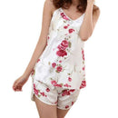 Women's Sleepwear Pajamas Set Blouse Shirt +Short Pants