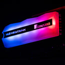 Jonsbo M.2-2 Colorful Lighting M.2 2280 SSD Heatsink Cooler FAN Pin Cooling Pad