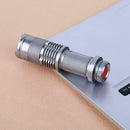 Portable Zoomable Aluminum Waterproof Flashlight Torch Light Home Lighting A