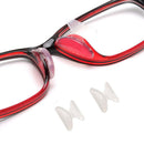 2 Pairs Eyeglass Sunglass Glasses Silicone Anti-Slip Stick On Nose Pad Durable
