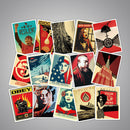 68pcs Retro Beauty Girls Waterproof Pvc Stickers For Laptop Motorcycle Luggage