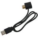 HDMI Male to Female Adapter Plug With USB 2.0 Power Supply Connector Cable