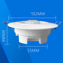 DC12V PIR Sensor Switch Module with Spring Clip Body Motion Sensor Auto On/Off