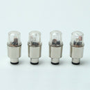 4x Multi Color LED Wheel Valve Stem Cap Tire Light Lamp For Bike Bicycle c HNQ