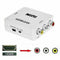 HDMI To RCA Mini Composite 1080P Video Audio AV CVBS Converter Adapter For TV(w)