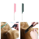 2-pack ABS Weave Highlighting Foiling Hair Comb Salon Dyeing Coloring Combs