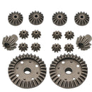 16Pcs Upgrade Parts Motor Driving Gear Metal Differential Gear Combo Set Made of