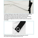 Projector 150" 16:9 Foldable Anti-Crease Movies Screen for Home Theater