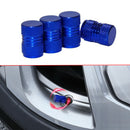 4pcs Aluminium Car Motorbike Bike Tyre Valve Alloy Dust Cap Cover Accessories