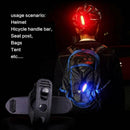 120 Lumens LED Bike Tail Light USB Rechargeable Powerful Bicycle Rear Light Hot-