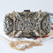 Women Beaded Evening Bags Wedding Cocktail Party Prom Bridal Clutch Handbag g