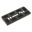 PU-100 Quick Release Plate Metal QR Clamp with 1/4'' Adapter for Manfrotto Arca