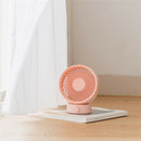Mini Air Circulation Fan 180 Degree Rotation 330 Strong Wind Power Usb Char