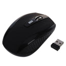2.4GHz Optical Wireless Mouse Wireless USB Black for PC Z3T7