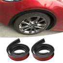 2pcs/set 1.5M Car Wheel Arch Bumper Protection Strip AUTO Decor Accessories