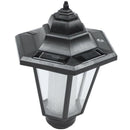 LED solar  wall lanterns wall light lamp outdoor garden fence door G2P2