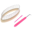 3Pcs Weaving Sock Knitting Loom Crafts Tools Sock Scarf Hat Weaver Needle SewiFT