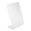 Menu Holder Acrylic Size: A5 Leanback portrait W3F9