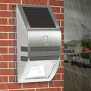Waterproof IPX4 LED Solar Wall Lamp PIR Motion Body Induction Outdoor Light
