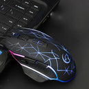Gaming Mouse, Ergonomic Wired Gaming Mice 1200/ 1600/ 2400/ 3200 DPI, LED