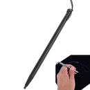 1pc touch screen metal touch phone pen tablet stylu with spring string  computer