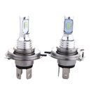 1 Pair H4 LED Headlight Car 35W 8000K Replace Hi/Lo Beam Bulb Lamp, Ice