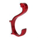 Space Alumimum Home Door Wall Hat Clothes Hook Pendant Red
