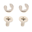 2Pair Battery Back Cover Screw Bolt Replacement For Nintendo New 3DS XL LL