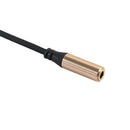 3.5mm 1 Male to 2 Female Y Splitter Stereo Extension Audio Cable New(Black) A