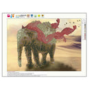 Elephant 5D Round Diamond Painting Embroidery DIY Cross Stitch Needlework