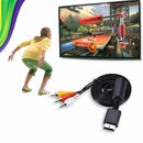 S*5 Feet 1.5M 1080P HDTV HDMI Male to 3 RCA Audio Video AV Cable Cord Adapter&