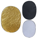 90*120CM 5 in 1 Photo Studio Collapsible Light Reflector + Case A