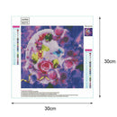 5D DIY Full Drill Diamond Painting Gorgeous Flowers Cross Stitch Embroidery