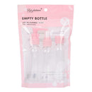 3pcs/set Transparent Travel Cosmetic Bottle Plastic Points Bottling Makeup Tool