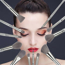 New 12Pcs Chinese Zodiac Makeup Brushes Set Foundation Powder Blending Eye