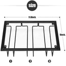 Wine Glass Rack - Under Cabinet Stemware Wine Glass Holder Glasses Storage