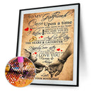 Hand in Hand Full Drill Round Diamond Painting Mosaic Cross Stitch Craft