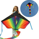 Huge 30M String Rainbow Flying Kite Kids Children Outdoor Fun Toys Game K1M2