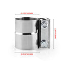 2.5 inches Universal Car  Stainless Exhaust Pipe Connector Sleeve Joiner  GMS