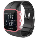 Silicone Watch Band Bracelet Strap for Polar M400 M430 Watch(Black L) A