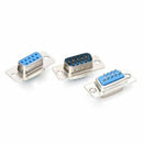 5Pairs 10Pcs Db9 Male And Female Rs232 9 Pin Wire Solder Serial Port Plug C