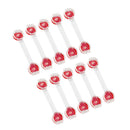 10pcs Child Baby Safety Lock Straps For