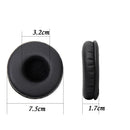 2Pairs 75mm Universal Replacement Ear Pads Cushion For Sony MDR-NC6 Headphones