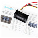 1pcs 7in1 OLED Multifuction DC 100V 10A Mini Digital Current Voltage Tester X6D5