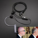 2 Pin Acoustic Tube PTT MIC Earpiece Earphone for Baofeng Retevis Radios B