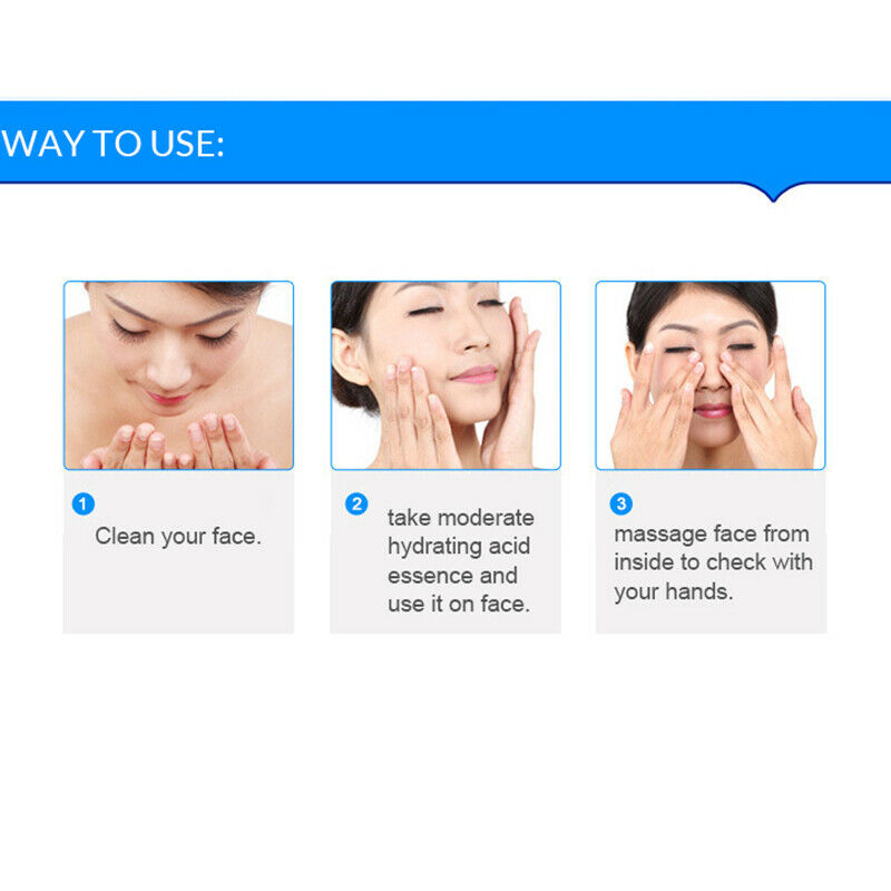 Rorec Serum Facial Hyaluronic Acid Essence Face Serum Skin Care Shrink Pore Y2A2