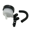 1pair Black Oil Cylinder Tank Fluid Cup Reservoir Brake Clutch for Motorbike