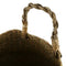 Seagrass Wickerwork Basket Rattan Foldable Hanging Flower Pot Planter F4F4