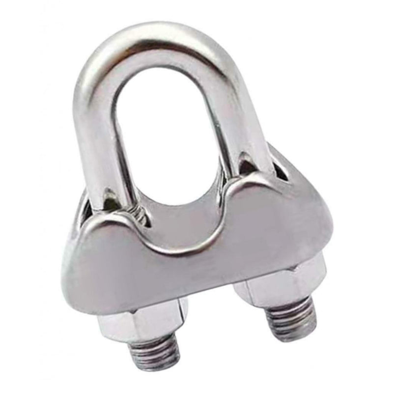 Brand New Stainless Steel 13MM Strong Wire Rope Clip Clamp U Bolt Fastener