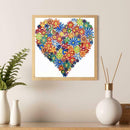 5D DIY Special Shaped Diamond Painting Love Cross Stitch Mosaic Craft Kits